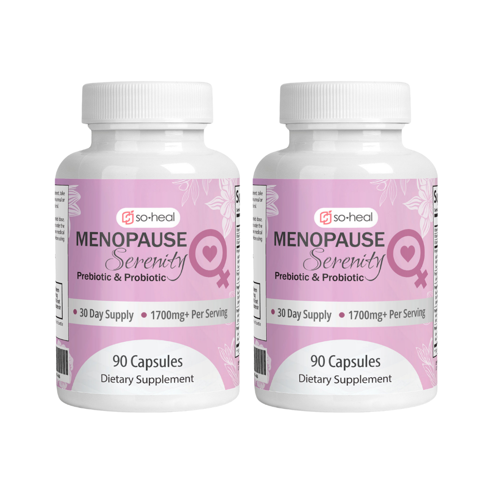 Complete Menopause Relief Supplement – Natural Support for Hot Flashes, Night Sweats & Mood Swings