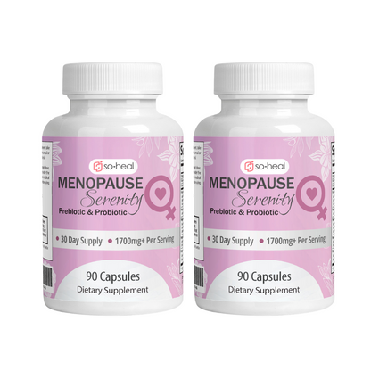 Complete Menopause Relief Supplement – Natural Support for Hot Flashes, Night Sweats & Mood Swings