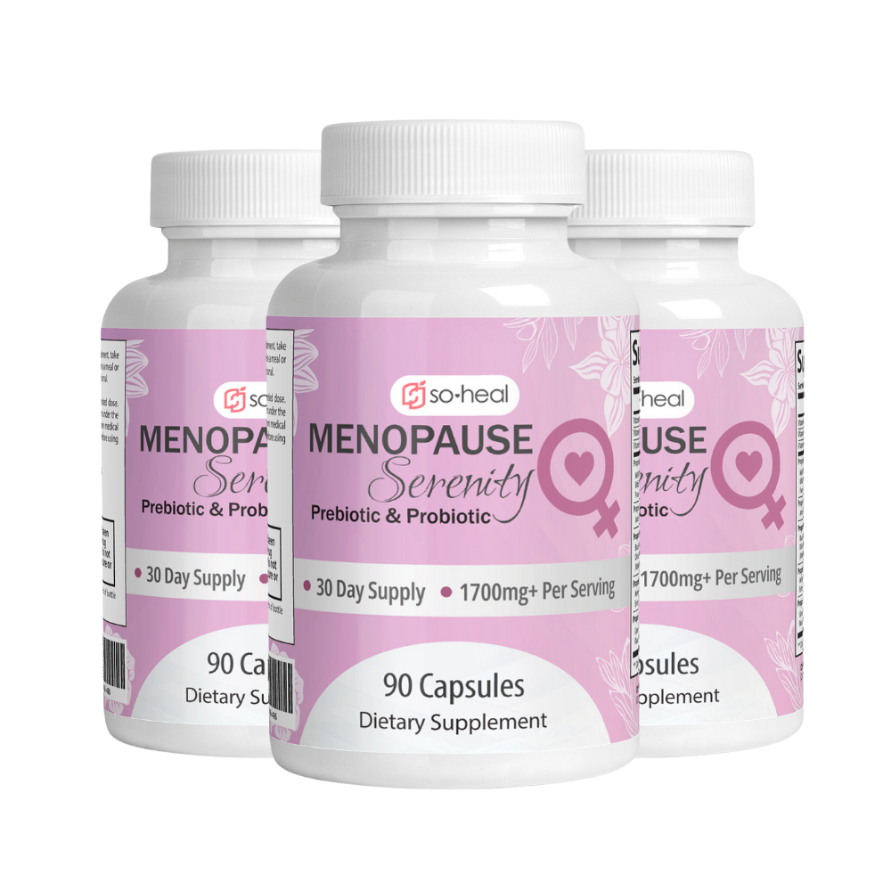Complete Menopause Relief Supplement – Natural Support for Hot Flashes, Night Sweats & Mood Swings