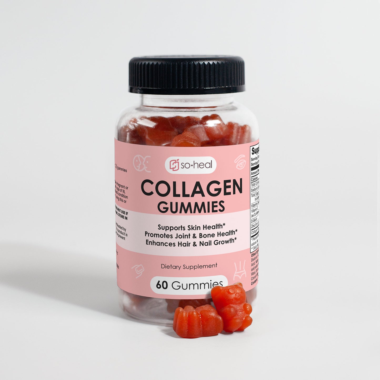 Collagen Gummies for Enhanced Joint Health, Radiant Skin, and Stronger Hair & Nails